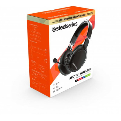 Гарнітура SteelSeries Arctis 1 Wireless Black (61512)