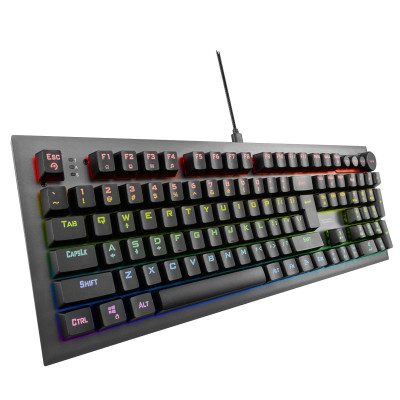 Клавіатура Noxo Conqueror Mechanical gaming keyboard, Blue Switches, Black (4770070882023)