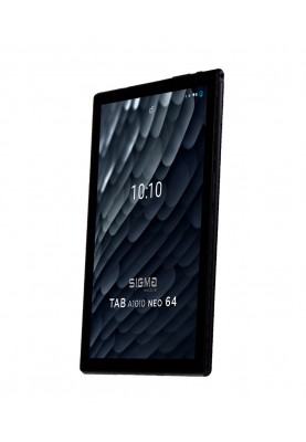 Планшет Sigma mobile Tab A1010 Neo 4/64GB 4G Dual Sim Black+чохол-книжка