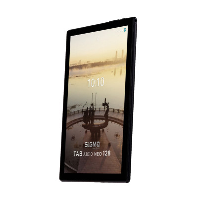 Планшет Sigma mobile Tab A1010 Neo 4/128GB 4G Dual Sim Black+чохол-книжка