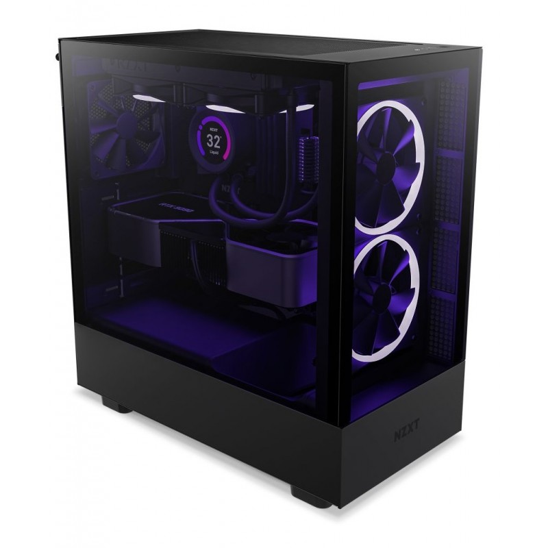 Корпус NZXT H5 Elite Black (CC-H51EB-01) без БЖ