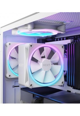 Кулер процесорний NZXT T120 RGB White (RC-TR120-W1)