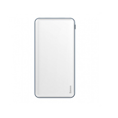 Універсальна мобільна батарея Baseus Simbo 10000mAh Fast Charge, USB, White (Simbo/29505)