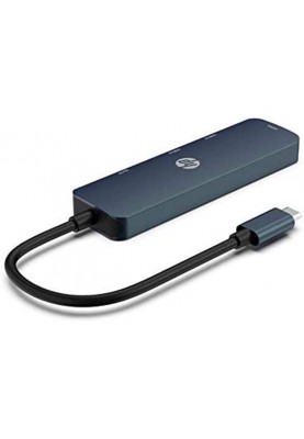 Концентратор HP USB3.0 Type-C-USB/HDMI/SD/TF (DHC-CT203) Black