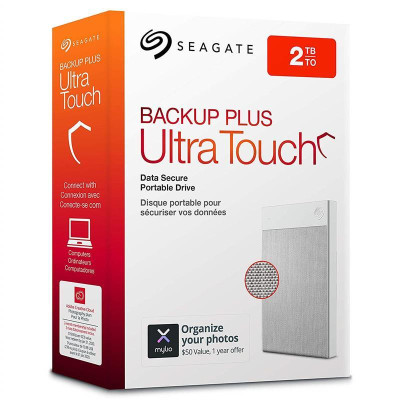 Зовнішній жорсткий диск 2.5` USB 2.0TB Seagate Backup Plus Ultra Touch White (STHH2000402)