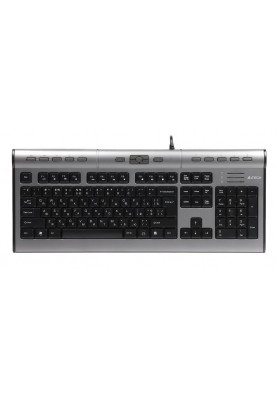 Клавіатура A4Tech KL-7MUU Ukr Silver/Grey