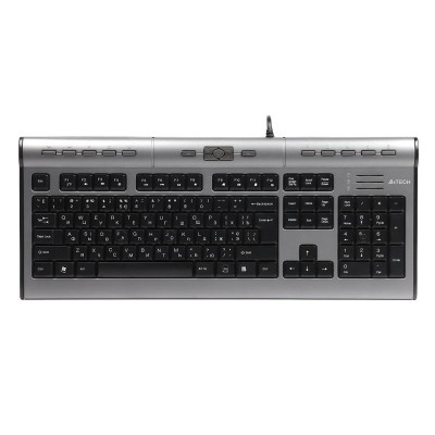 Клавіатура A4Tech KL-7MUU Ukr Silver/Grey