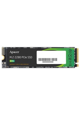 Накопичувач SSD  512GB Apacer AS2280P4X M.2 PCIe 3.0 3D TLC (AP512GAS2280P4X-1)