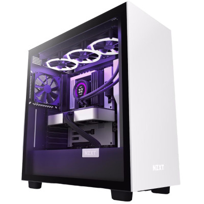 Корпус NZXT H7 White/Black (CM-H71BG-01) без БЖ