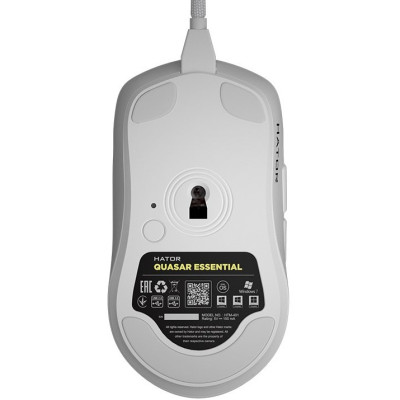 Мишка Hator Quasar Essential White (HTM-401) USB