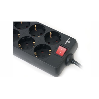 Фільтр живлення REAL-EL RS-8 Protect 5м Black (EL122300024)