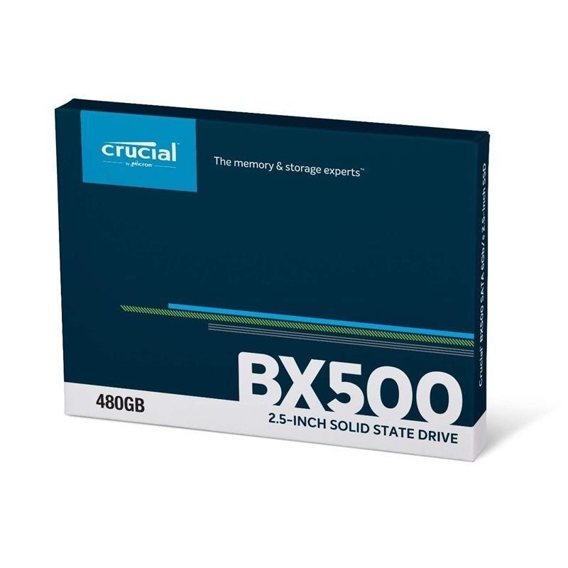 Накопичувач SSD  240GB Crucial BX500 2.5" SATAIII 3D NAND TLC (CT240BX500SSD1)