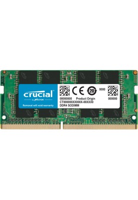Модуль пам`ятi SO-DIMM 8GB/2666 DDR4 Micron Crucial (CT8G4SFRA266)