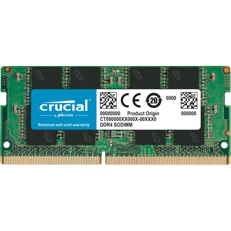 Модуль пам`ятi SO-DIMM 8GB/2666 DDR4 Micron Crucial (CT8G4SFRA266)