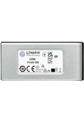 Накопичувач зовнішній SSD Portable USB 4.0ТB Kingston XS2000 Silver (SXS2000/4000G)