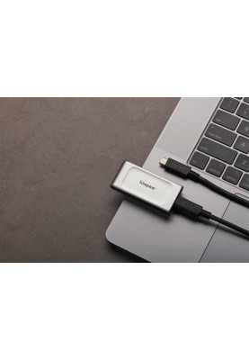 Накопичувач зовнішній SSD Portable USB 4.0ТB Kingston XS2000 Silver (SXS2000/4000G)