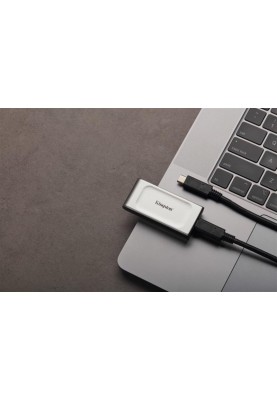 Накопичувач зовнішній SSD Portable USB  500GB Kingston XS2000 Silver (SXS2000/500G)