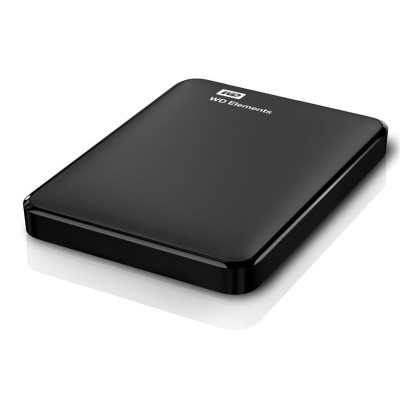 Зовнішній жорсткий диск 2.5" USB 1.0TB WD Elements Black (WDBUZG0010BBK-WESN)