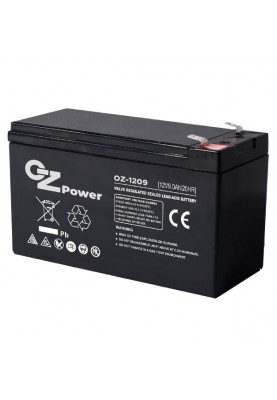 Акумуляторна батарея OZ Power OZ12V09 12V 9AH AGM