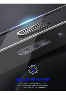 Комплект Захисне скло Armorstandart Space Black Icon для Apple iPhone 12 Pro Max + Аплікатор (ARM63249)