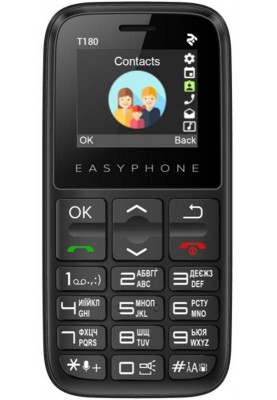 Мобiльний телефон 2E T180 (2020) Dual Sim Black (680576170064)