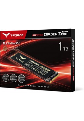 Накопичувач SSD 1TB Team Cardea Zero Z340 M.2 2280 PCIe 3.0 x4 NVMe TLC (TM8FP9001T0C311)