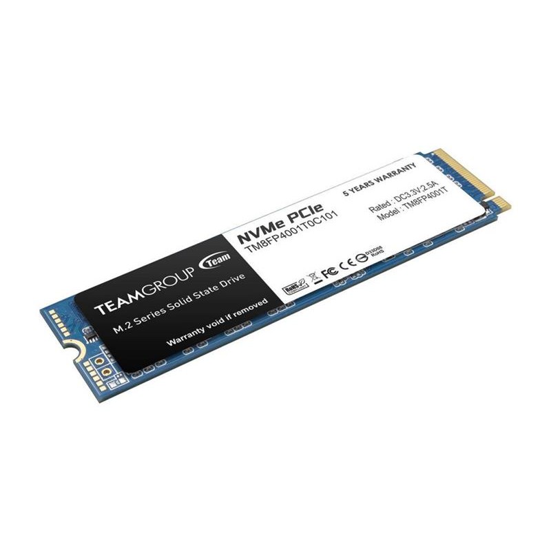 Накопичувач SSD 1TB Team MP34 M.2 2280 PCIe 3.0 x4 3D TLC (TM8FP4001T0C101)