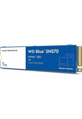 Накопичувач SSD 1ТB WD Blue SN570 M.2 2280 PCIe 3.0 x4 3D TLC (WDS100T3B0C)