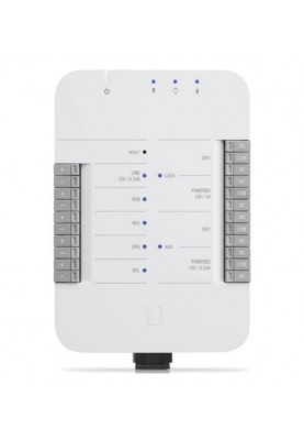 Котролер доступу Ubiquiti UniFi Access UA-Hub (4xGE PoE, PoE ++, DIN Rail)