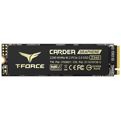 Накопичувач SSD 512GB Team Cardea Zero Z340 M.2 2280 PCIe 3.0 x4 NVMe TLC (TM8FP9512G0C311)