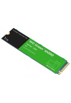 Накопичувач SSD 1TB WD Green SN350 M.2 2280 PCIe 3.0 x4 3D QLC (WDS100T3G0C)