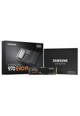 Накопичувач SSD  500GB Samsung 970 EVO Plus M.2 PCIe 3.0 x4 V-NAND MLC (MZ-V7S500BW)