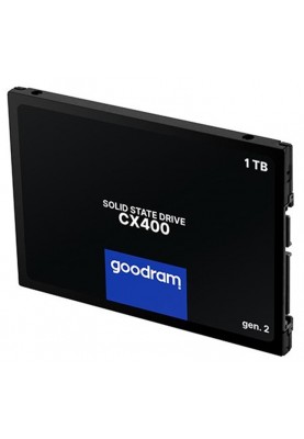 Накопичувач SSD 1ТB Goodram CX400 Gen.2 2.5" SATAIII 3D TLC (SSDPR-CX400-01T-G2)