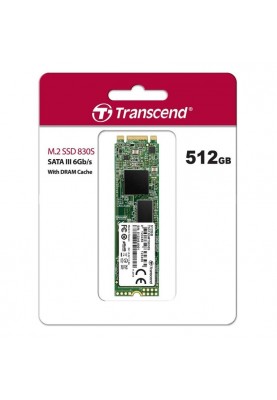 Накопичувач SSD  512GB Transcend 830S M.2 2280 SATAIII 3D TLC (TS512GMTS830S)