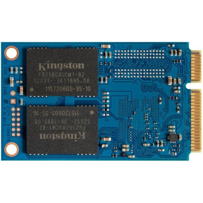 Накопичувач SSD  256GB Kingston KC600 mSATA SATAIII 3D TLC (SKC600MS/256G)