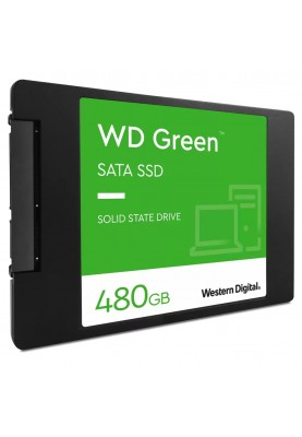 Накопичувач SSD  480GB WD Green 2.5" SATAIII TLC (WDS480G3G0A)