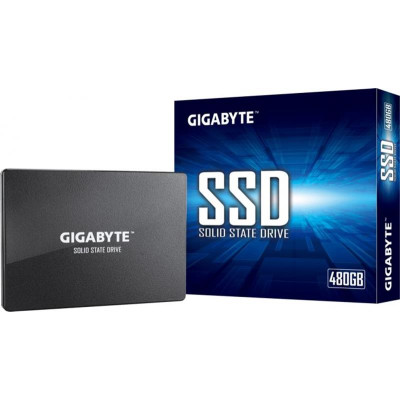 Накопичувач SSD  480GB Gigabyte 2.5` SATAIII TLC (GP-GSTFS31480GNTD)