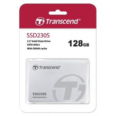 Накопичувач SSD  128GB Transcend SSD230S Premium 2.5" SATA III 3D V-NAND TLC (TS128GSSD230S)