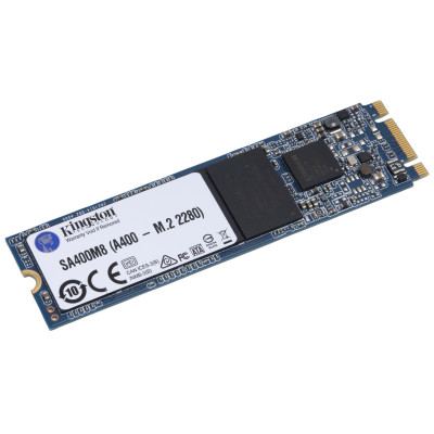 Накопичувач SSD  120GB M.2 SATA Kingston A400 M.2 2280 SATAIII TLC (SA400M8/120G)