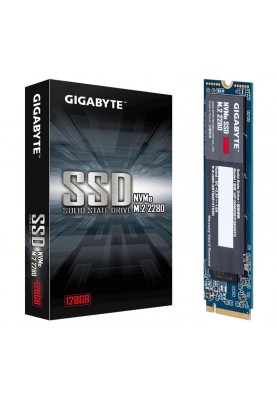 Накопичувач SSD  128GB Gigabyte M.2 PCIe NVMe 3.0 x4 NAND TLC (GP-GSM2NE3128GNTD)