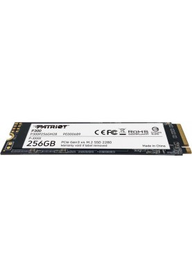 Накопичувач SSD  256GB Patriot P300 M.2 2280 PCIe 3.0 x4 NVMe TLC (P300P256GM28)