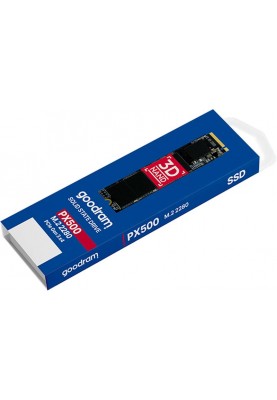 Накопичувач SSD 1TB Goodram PX500 M.2 2280 PCIe 3.0 x4 NVMe 3D TLC (SSDPR-PX500-01T-80-G3)