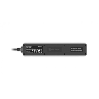Фільтр живлення REAL-EL RS-Protect M 5м Black (EL122300030) Фільтр живлення REAL-EL RS-Protect M 5м Black (EL122300030)