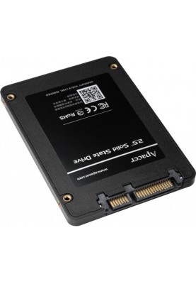 Накопичувач SSD  256GB Apacer AS350X 2.5" SATAIII 3D TLC (AP256GAS350XR-1)