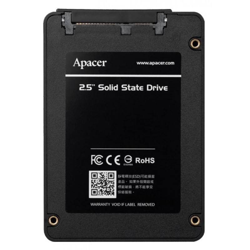 Накопичувач SSD  960GB Apacer AS340 Panther 2.5" SATAIII 3D TLC (AP960GAS340G-1)