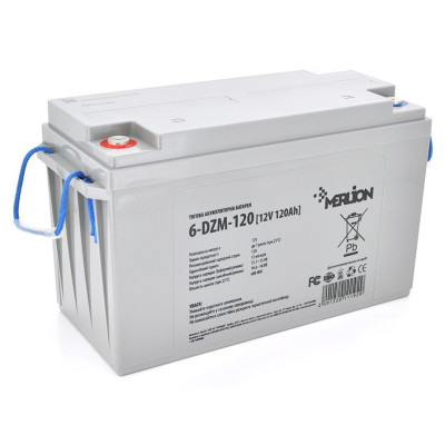 Акумуляторна батарея Merlion 12V 120AH (6-DZM-120/11192) AGM