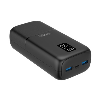 Універсальна мобільна батарея Sigma mobile X-Power SI30A3QL 30000mAh Black (4827798423912)