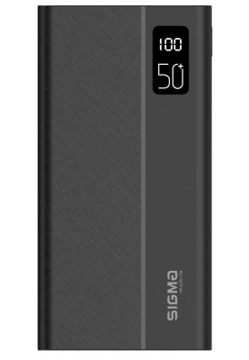 Універсальна мобільна батарея Sigma mobile X-Power SI50A3QL 50000mAh Black (4827798424018)