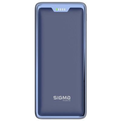 Універсальна мобільна батарея Sigma X-power SI30A4QX 30000mAh Blue (4827798424414)
