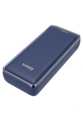 Універсальна мобільна батарея Sigma X-power SI30A4QX 30000mAh Blue (4827798424414)